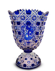Blue Vase 2517/EO 314 Cinderella 11" High