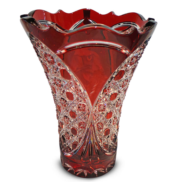 Red Vase 205 Eagle 10" High