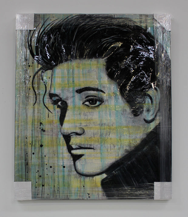 Elvis Original by Vincent - 45"W x 54"H