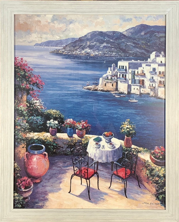 A Meal with a View Framed Print