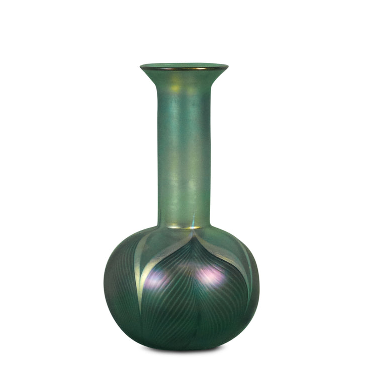 Petite Onion Bud Vase Emerald - 8" High