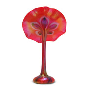Red with Black & Gold Pansy Medium Jack in the Pulpit 10"-12"H x 7"D