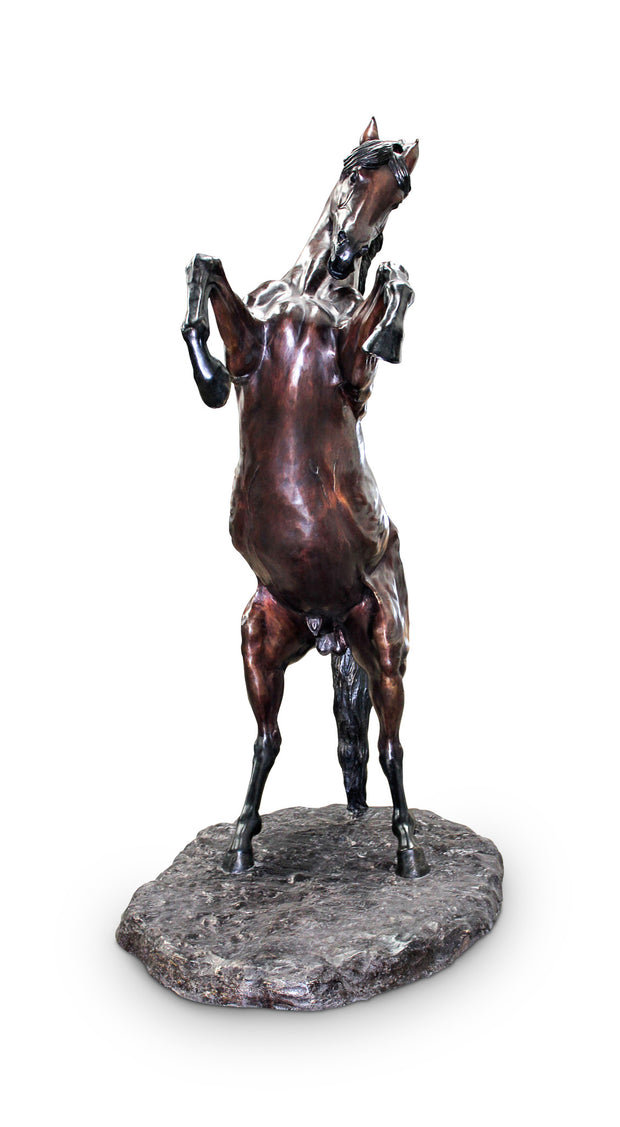 Rearing Horse Left (Life Size) 52"L x 87"W x 122"H